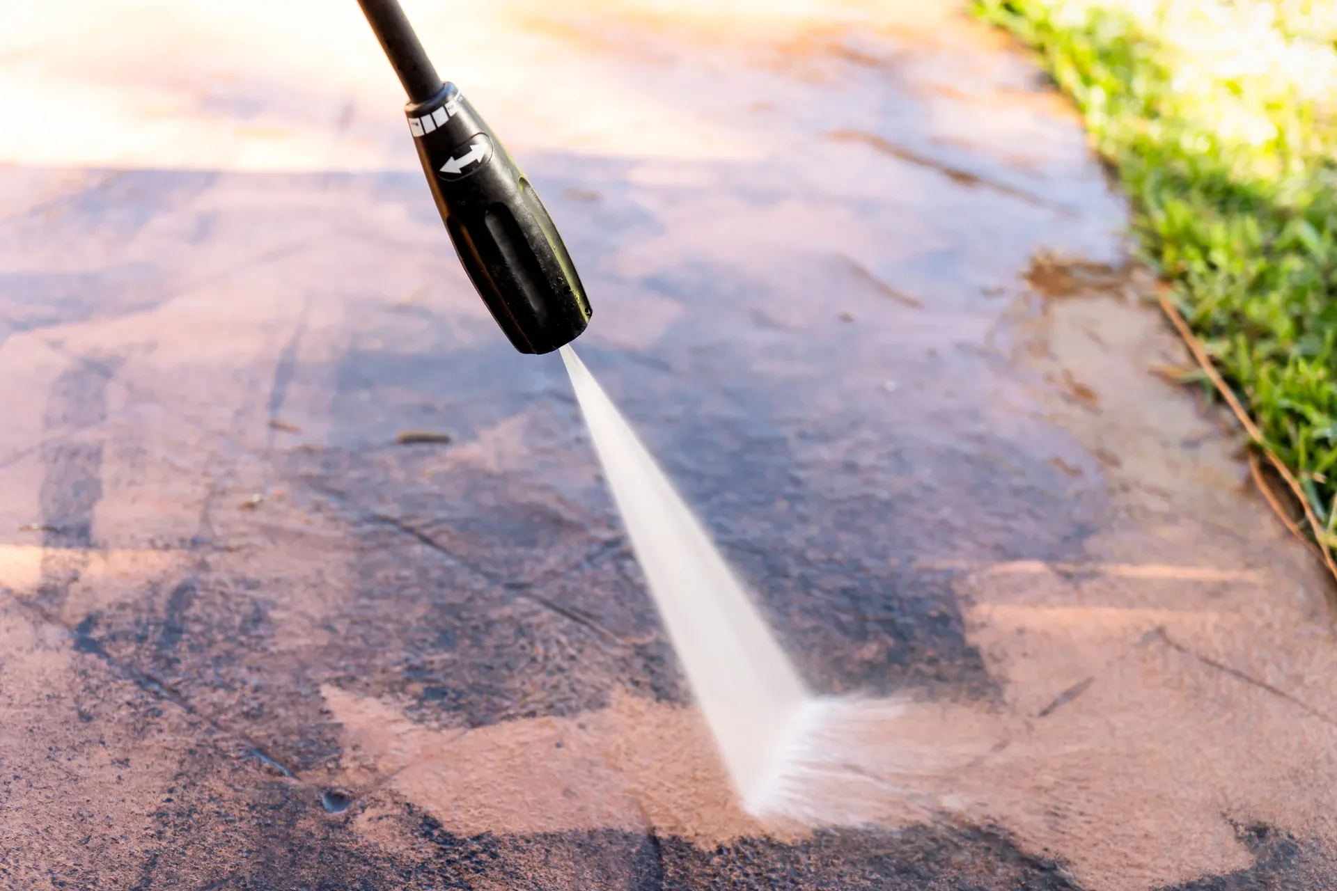 Professional window cleaning result